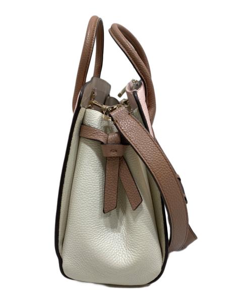 Kate Spade（ケイトスペード）Kate Spade (ケイトスペード) ノット ミディアム サッチェル ピンクの古着・服飾アイテム
