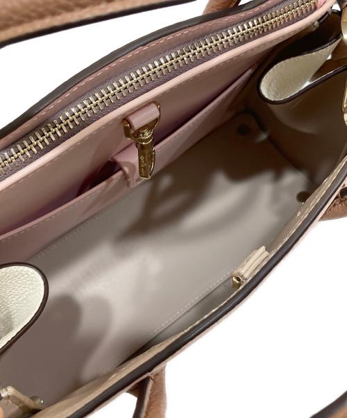 Kate Spade（ケイトスペード）Kate Spade (ケイトスペード) ノット ミディアム サッチェル ピンクの古着・服飾アイテム