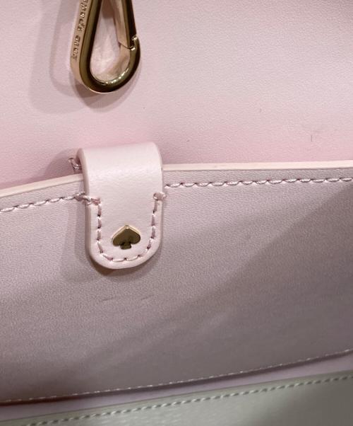 Kate Spade（ケイトスペード）Kate Spade (ケイトスペード) ノット ミディアム サッチェル ピンクの古着・服飾アイテム