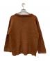 GUERNSEY WOOLLENS (ガンジーウーレンズ) ウールニット ブラウン サイズ:SIZE 36：5000円