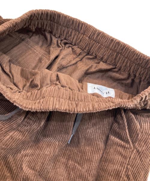 H.UNIT（エイチユニット）H.UNIT (エイチユニット) コーデュロイセットアップ ブラウン サイズ:2の古着・服飾アイテム