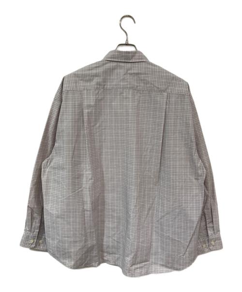 KEBOZ（ケボズ）KEBOZ (ケボズ) チェックシャツ ライトピンク サイズ:SIZE M 未使用品の古着・服飾アイテム