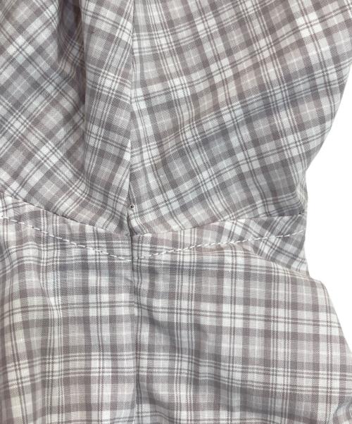 KEBOZ（ケボズ）KEBOZ (ケボズ) チェックシャツ ライトピンク サイズ:SIZE M 未使用品の古着・服飾アイテム