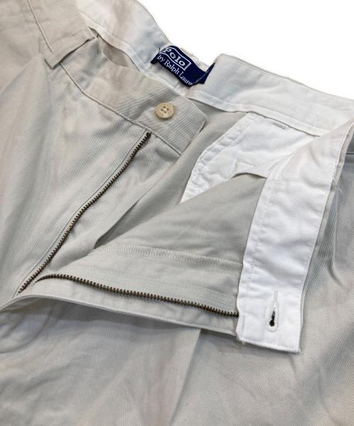 POLO RALPH LAUREN（ポロ・ラルフローレン）POLO RALPH LAUREN (ポロ・ラルフローレン) POLO CHINO/ポロ チノ パンツ アイボリー サイズ:SIZE 40の古着・服飾アイテム