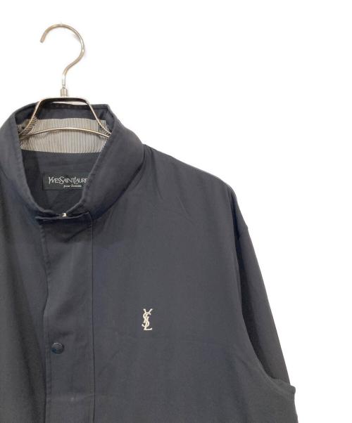 Yves Saint Laurent（イヴサンローラン）Yves Saint Laurent (イヴサンローラン) ジップアップブルゾン ブラック サイズ:SIZE 105の古着・服飾アイテム
