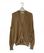 JANTZENジャンセン）の古着「ニットカーディガン」｜ベージュ