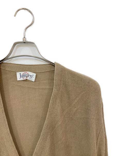 JANTZEN（ジャンセン）JANTZEN (ジャンセン) ニットカーディガン ベージュ サイズ:SIZE Lの古着・服飾アイテム