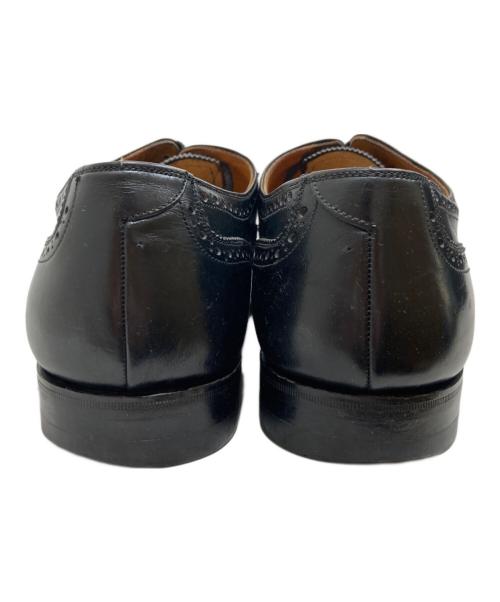 SCOTCH GRAIN（スコッチグレイン）SCOTCH GRAIN (スコッチグレイン) ウィングチップフルブローグシューズ ブラック サイズ:SIZE 26の古着・服飾アイテム