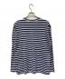 COMME des GARCONS (コムデギャルソン) ボーダーロングスリーブカットソー ブルー サイズ:XXL：7000円