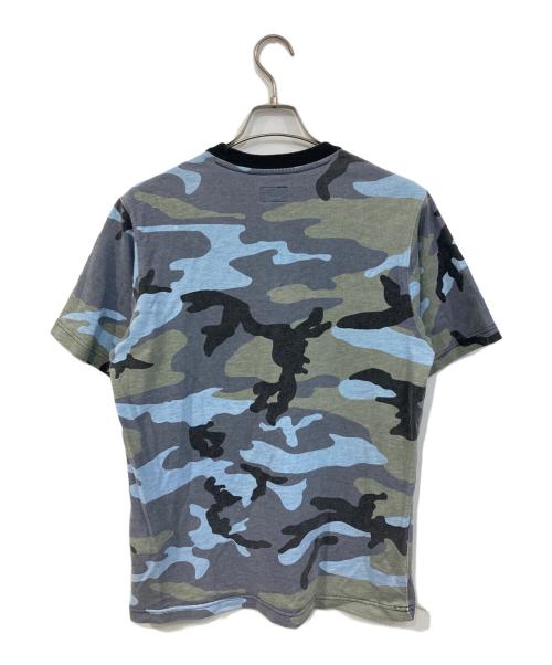 SUPREME（シュプリーム）Supreme (シュプリーム) Pocket Tee Blue Camo/ポケット ティー ブルー カモ ブルー サイズ:SIZE Sの古着・服飾アイテム
