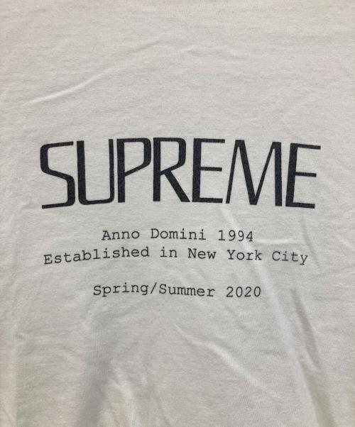 SUPREME（シュプリーム）Supreme (シュプリーム) Anno Domini(アンノ ドミーニ) 1994 Tシャツ ホワイト サイズ:SIZE Sの古着・服飾アイテム