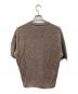 BATONER (バトナ―) WASHED HIGH COUNT LINEN CREW NECK S/S/ウォッシュド ハイ カウント リネン クルー ネック ショートスリーブ ベージュ サイズ:SIZE 2：10000円