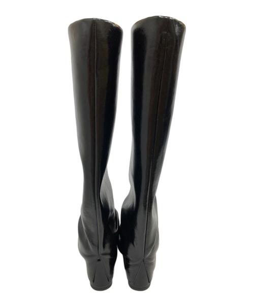 UNITED ARROWS（ユナイテッドアローズ）UNITED ARROWS (ユナイテッドアローズ) <SY>カバードウェッジ ロングブーツ65 ブラック サイズ:SIZE 22cmの古着・服飾アイテム
