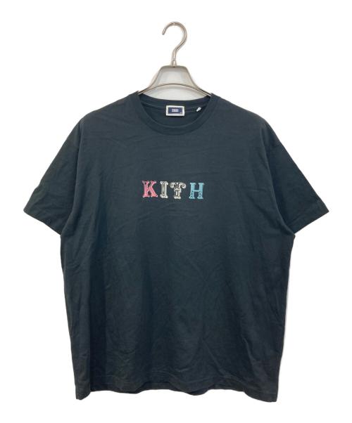KITH（キス）KITH (キス) Ornamental Tee Black　オーナメンタル ティー ブラック ブラック サイズ:XLの古着・服飾アイテム