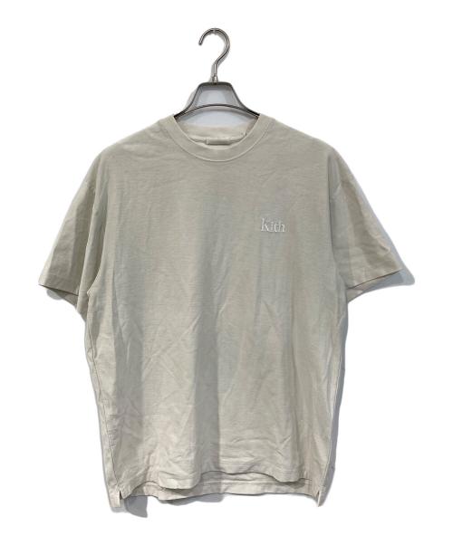 KITH（キス）KITH (キス) Crystal Wash tee　クリスタル・ウォッシュ・ティー ベージュ サイズ:Lの古着・服飾アイテム