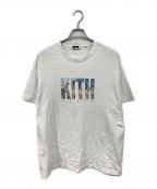 KITHキス）の古着「Landmark T-Shirt/ランドマーク ティーシャツ」｜ホワイト