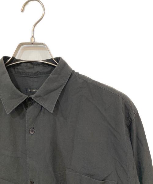 COMOLI（コモリ）COMOLI (コモリ) コモリシャツ ブラック サイズ:SIZE 4の古着・服飾アイテム