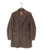 MONCLERモンクレール）の古着「チェスターコート」｜ブラウン