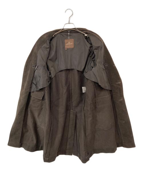 MONCLER（モンクレール）MONCLER (モンクレール) チェスターコート ブラウン サイズ:3の古着・服飾アイテム