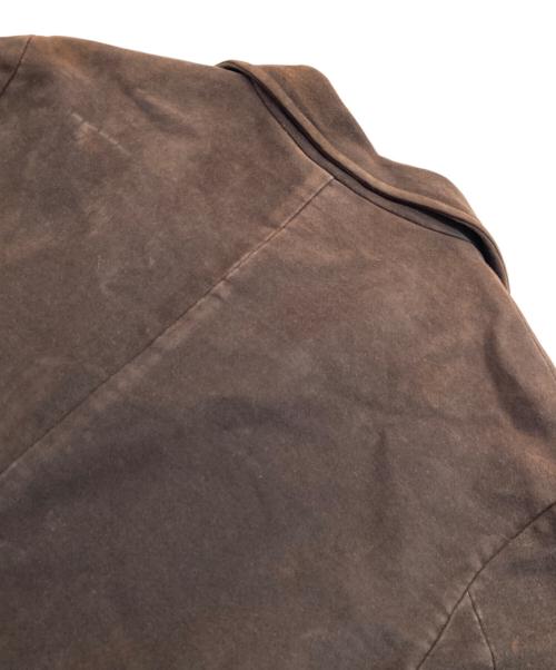 MONCLER（モンクレール）MONCLER (モンクレール) チェスターコート ブラウン サイズ:3の古着・服飾アイテム