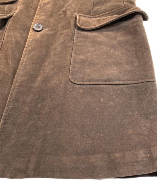 MONCLER（モンクレール）MONCLER (モンクレール) チェスターコート ブラウン サイズ:3の古着・服飾アイテム