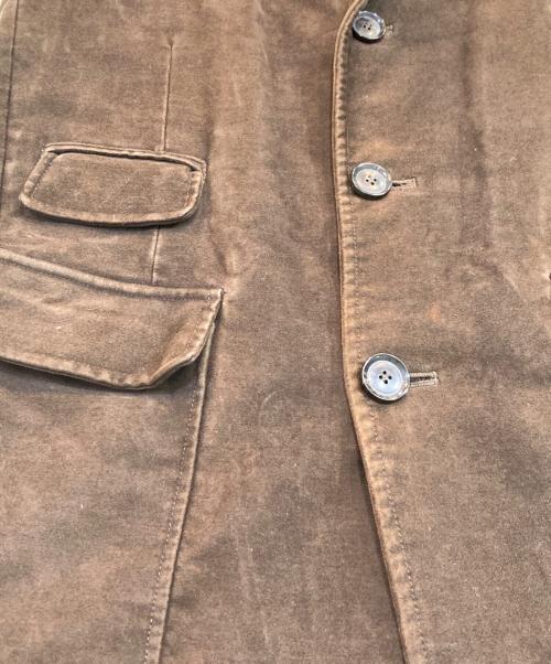 MONCLER（モンクレール）MONCLER (モンクレール) チェスターコート ブラウン サイズ:3の古着・服飾アイテム