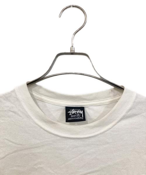 stussy（ステューシー）stussy (ステューシー) IN BLOOM TEE/イン ブルーム ティー ホワイト サイズ:SIZE Mの古着・服飾アイテム