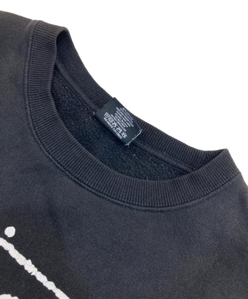 stussy（ステューシー）stussy (ステューシー) ロゴ刺繍スウェット ブラック サイズ:Mの古着・服飾アイテム