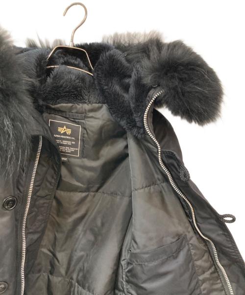 ALPHA（アルファ）ALPHA (アルファ) N-3B JACKET ブラック サイズ:SIZE Lの古着・服飾アイテム