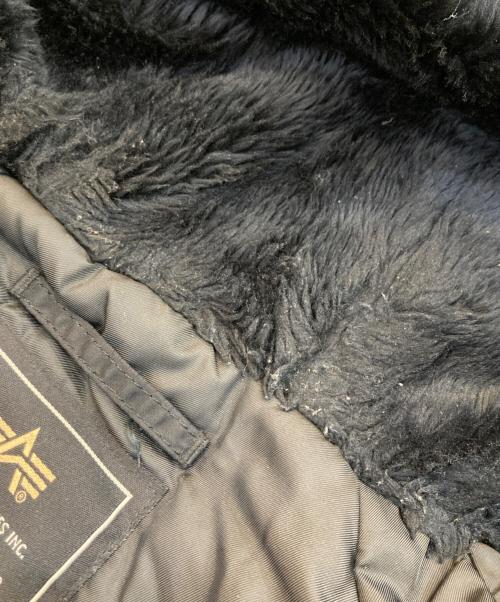ALPHA（アルファ）ALPHA (アルファ) N-3B JACKET ブラック サイズ:SIZE Lの古着・服飾アイテム
