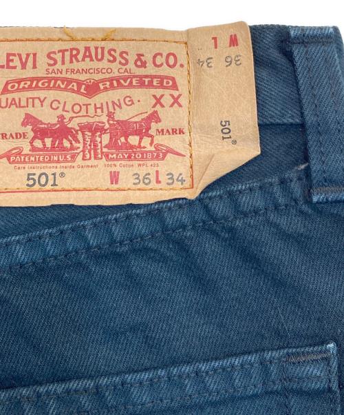 LEVI'S（リーバイス）LEVI'S (リーバイス) 501 ブラックデニムパンツ ブラック サイズ:SIZE 91cm (W36)の古着・服飾アイテム