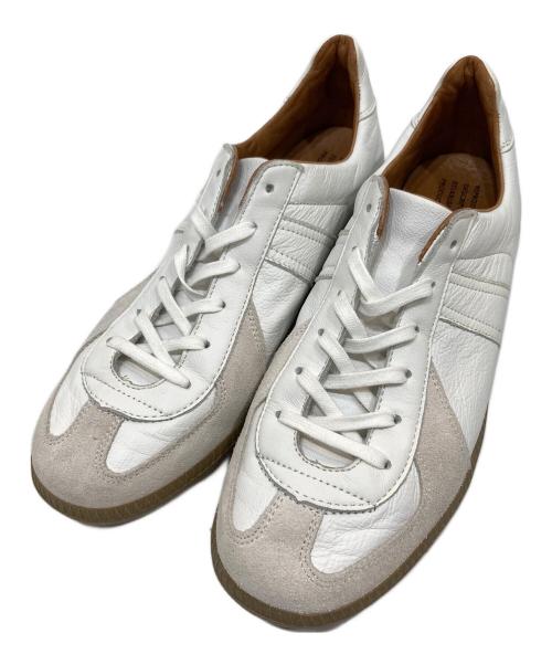 reproduction of found（リプロダクションオブファウンド）reproduction of found (リプロダクションオブファウンド) ジャーマントレーナー ホワイト サイズ:41の古着・服飾アイテム