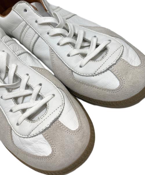 reproduction of found（リプロダクションオブファウンド）reproduction of found (リプロダクションオブファウンド) ジャーマントレーナー ホワイト サイズ:41の古着・服飾アイテム