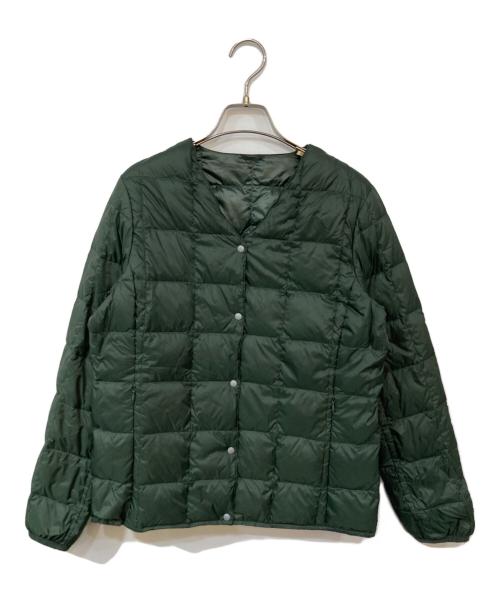 TAION（タイオン）TAION (タイオン) インナーダウンジャケット グリーン サイズ:SIZE Freeの古着・服飾アイテム