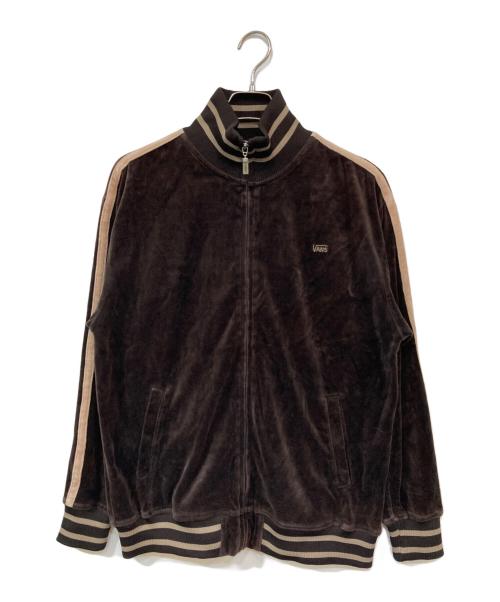 VANS（ヴァンズ）VANS (バンズ) ベロアトラックジャケット ブラウン サイズ:SIZE Lの古着・服飾アイテム