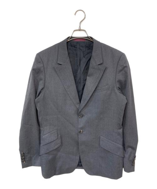 PAUL SMITH（ポールスミス）Paul Smith (ポールスミス) 裏地花柄セットアップスーツ グレー サイズ:XLの古着・服飾アイテム