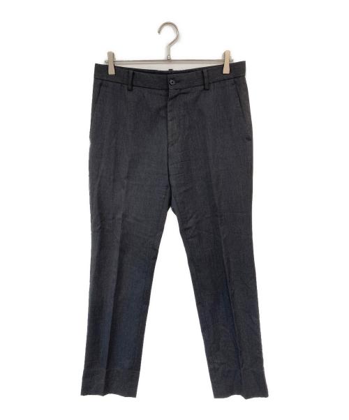 PAUL SMITH（ポールスミス）Paul Smith (ポールスミス) 裏地花柄セットアップスーツ グレー サイズ:XLの古着・服飾アイテム