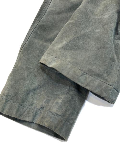 DONDUP（ダンダップ）DONDUP (ダンダップ) スウェードジャケット グリーン サイズ:52の古着・服飾アイテム