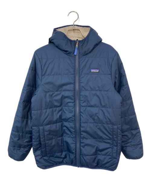 Patagonia（パタゴニア）Patagonia (パタゴニア) キッズ・リバーシブル・レディ・フレディ・フーディ アイボリー サイズ:XL 14の古着・服飾アイテム