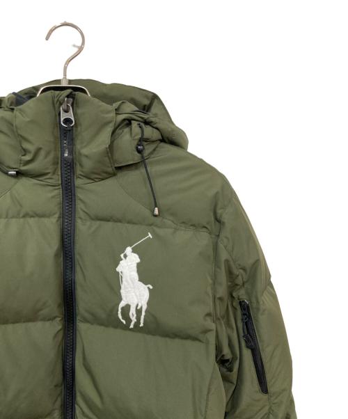 POLO RALPH LAUREN（ポロ・ラルフローレン）POLO RALPH LAUREN (ポロ・ラルフローレン) ダウンジャケット カーキ サイズ:SIZE Sの古着・服飾アイテム