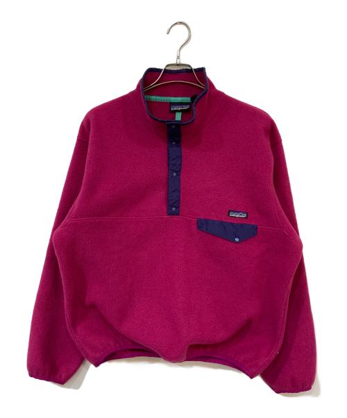 Patagonia（パタゴニア）Patagonia (パタゴニア) スナップT フリース ショッキングピンク サイズ:SIZE Lの古着・服飾アイテム