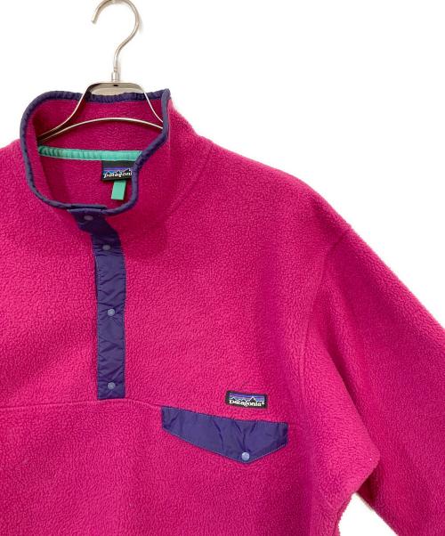 Patagonia（パタゴニア）Patagonia (パタゴニア) スナップT フリース ショッキングピンク サイズ:SIZE Lの古着・服飾アイテム