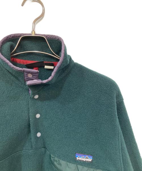 Patagonia（パタゴニア）Patagonia (パタゴニア) スナップT フリース グリーン サイズ:SIZE Mの古着・服飾アイテム