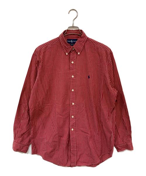 RALPH LAUREN（ラルフローレン）RALPH LAUREN (ラルフローレン) YARMOUTH チェックシャツ レッド サイズ:16の古着・服飾アイテム