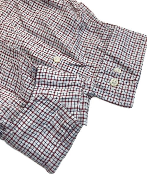 RALPH LAUREN（ラルフローレン）RALPH LAUREN (ラルフローレン) YARMOUTH スタンドカラーシャツ レッド×ホワイト サイズ:SIZE 17の古着・服飾アイテム