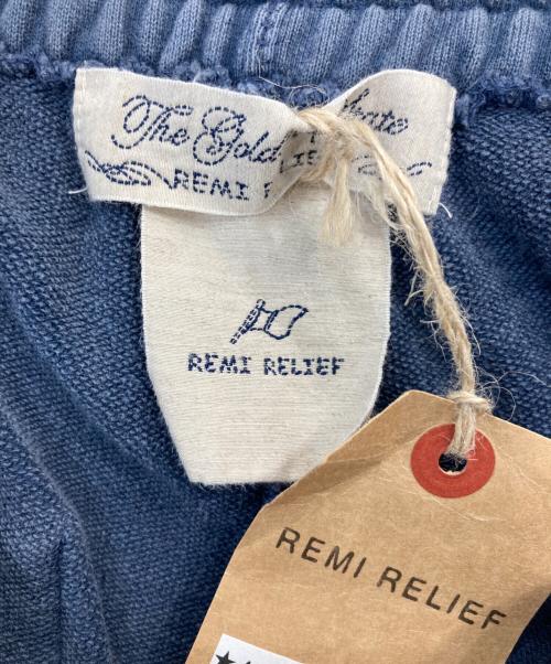 REMI RELIEF（レミレリーフ）REMI RELIEF (レミレリーフ) SP加工裏毛ショーツ ネイビー サイズ:XL 未使用品の古着・服飾アイテム