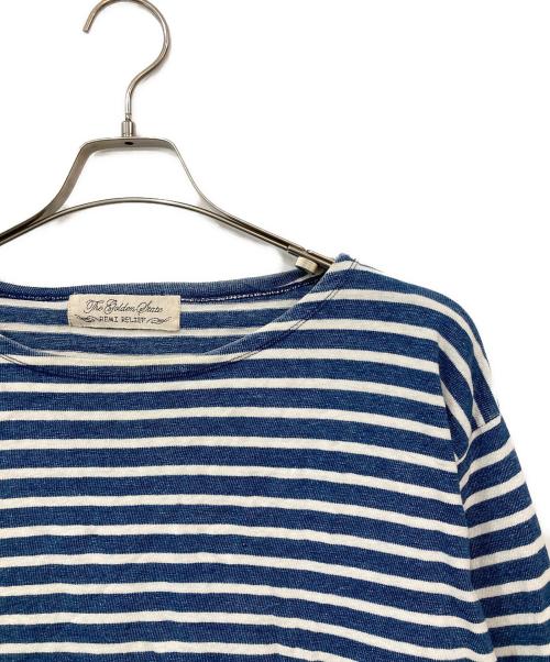 REMI RELIEF（レミレリーフ）REMI RELIEF (レミレリーフ) コットンリネンバスクシャツ ネイビー サイズ:SIZE XLの古着・服飾アイテム