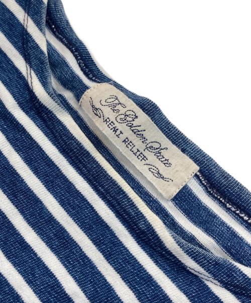 REMI RELIEF（レミレリーフ）REMI RELIEF (レミレリーフ) コットンリネンバスクシャツ ネイビー サイズ:SIZE XLの古着・服飾アイテム