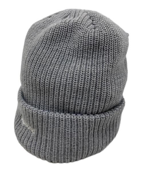 SUPREME（シュプリーム）SUPREME (シュプリーム) ニット帽 グレーの古着・服飾アイテム