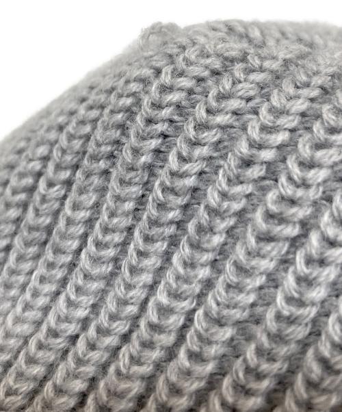 SUPREME（シュプリーム）SUPREME (シュプリーム) ニット帽 グレーの古着・服飾アイテム